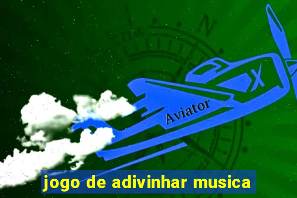 jogo de adivinhar musica